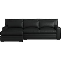 winston black sectional   