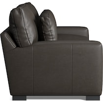 winston black sofa   