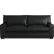 winston black sofa   