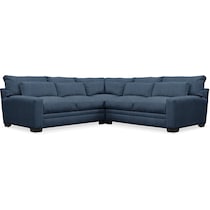 winston blue  pc sectional   