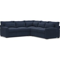 winston blue  pc sectional   
