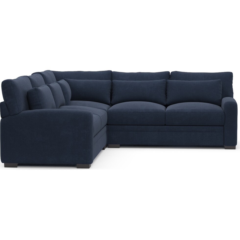 winston blue  pc sectional   