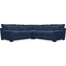 winston blue sectional   