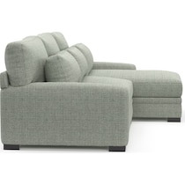winston blue sectional   