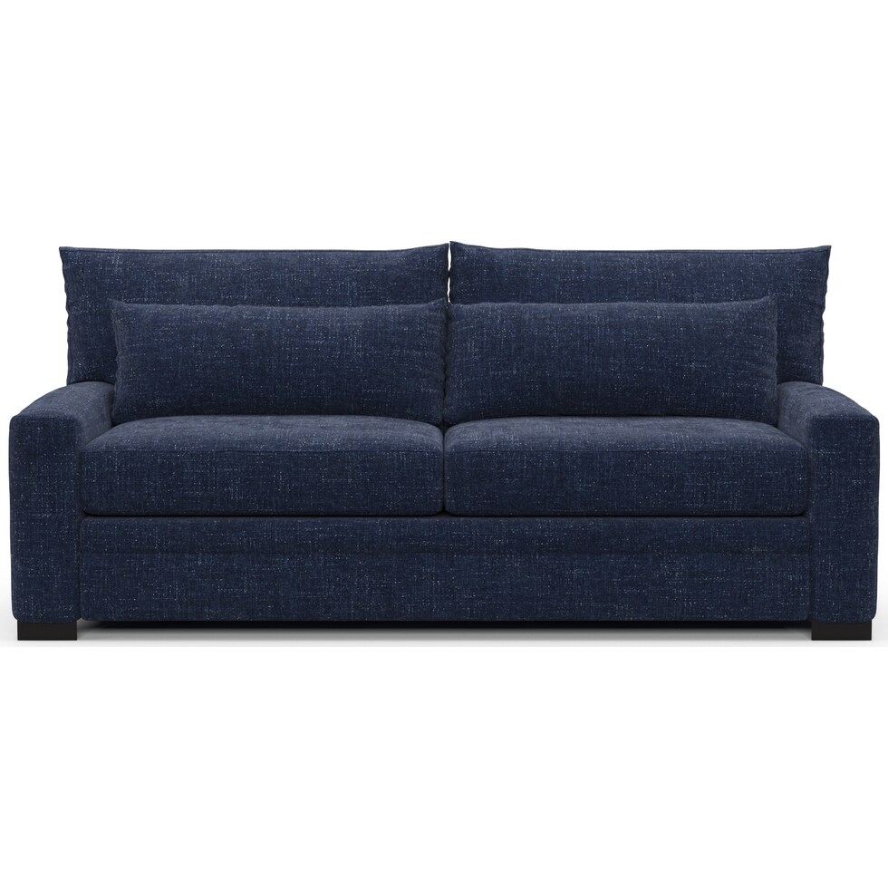 winston blue sofa   
