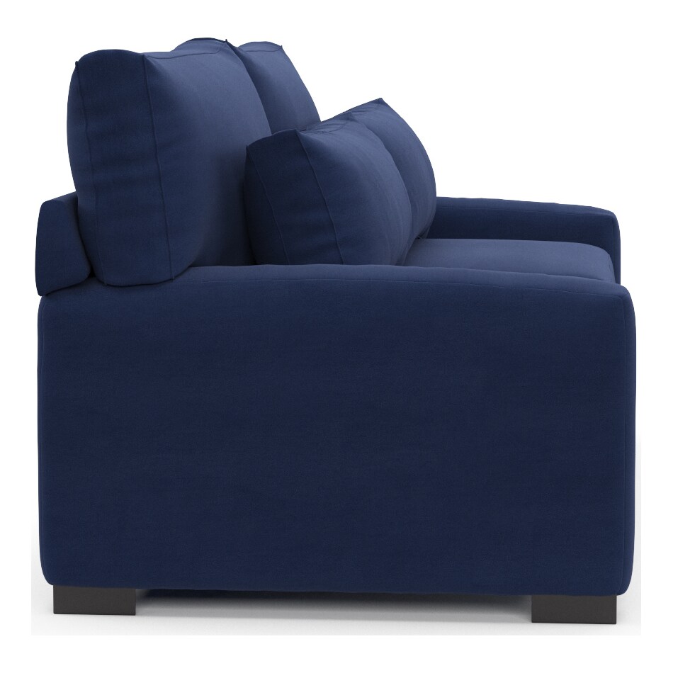 winston blue sofa   