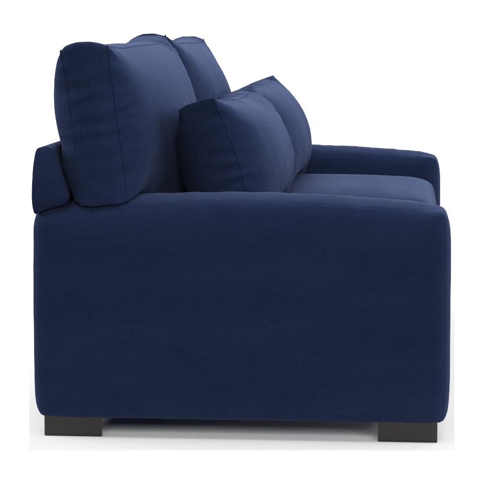 winston blue sofa   