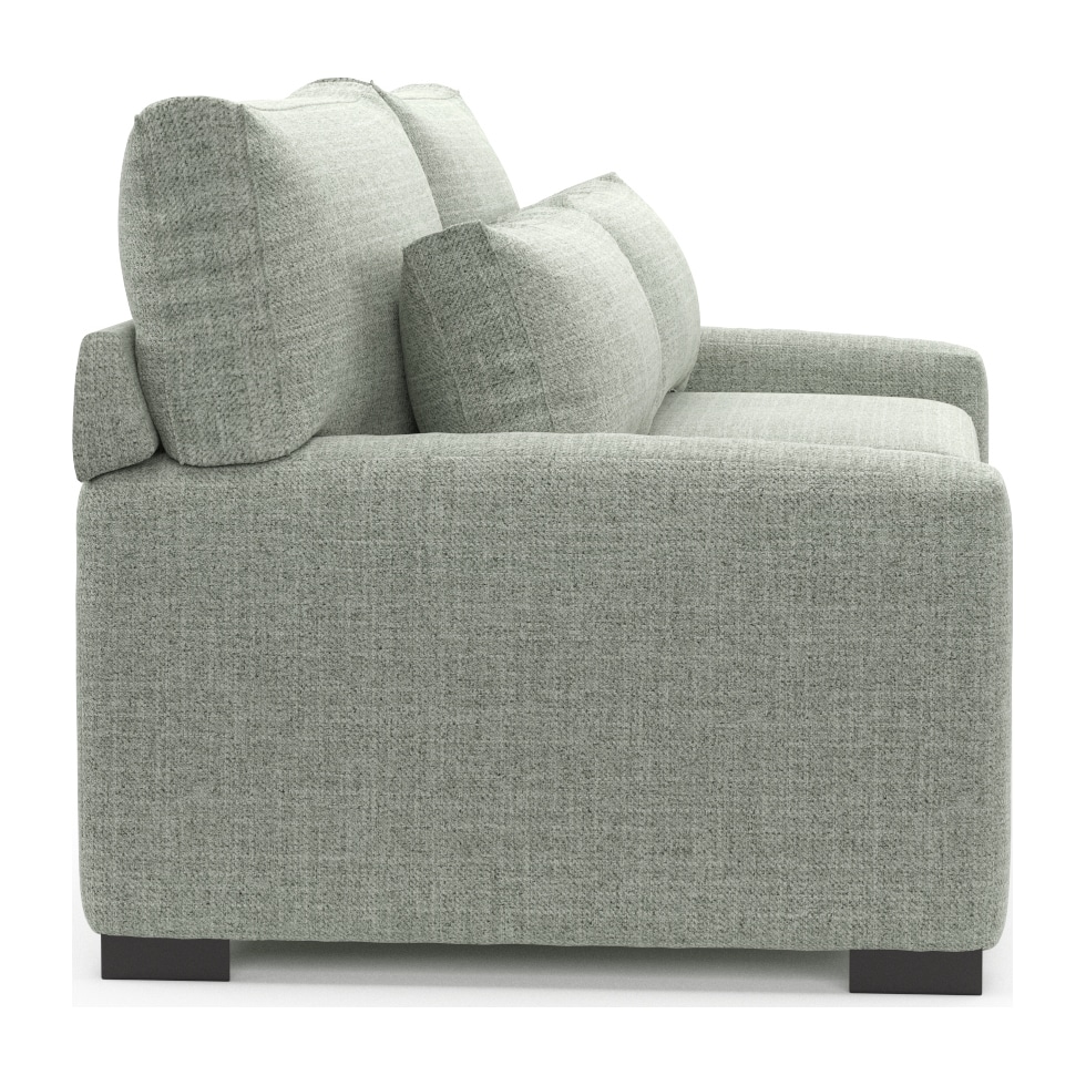 winston blue sofa   