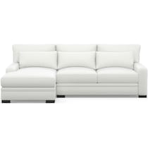 winston contessa vanilla sectional   