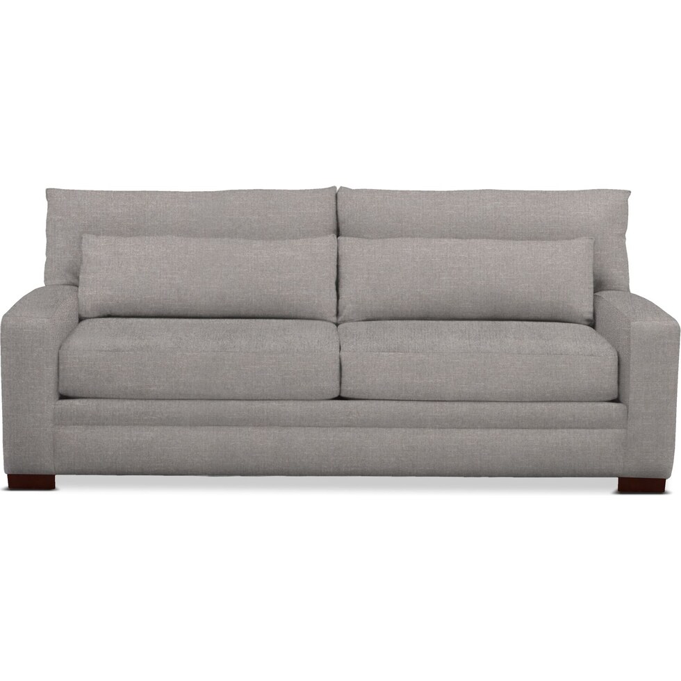 winston curious silver pine sofa   