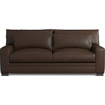 winston dark brown sofa   