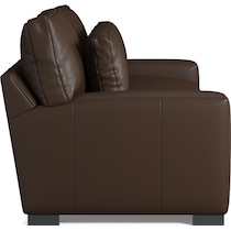 winston dark brown sofa   