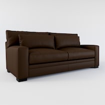 winston dark brown sofa web   