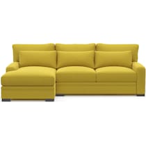 winston gold sectional   
