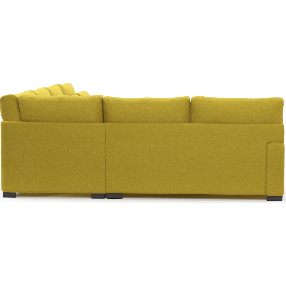 winston gold sectional   