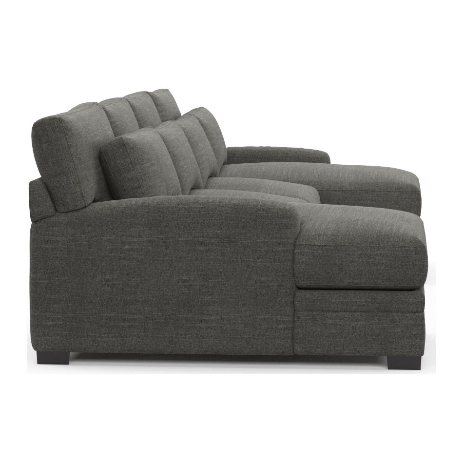 winston gray  pc sectional   