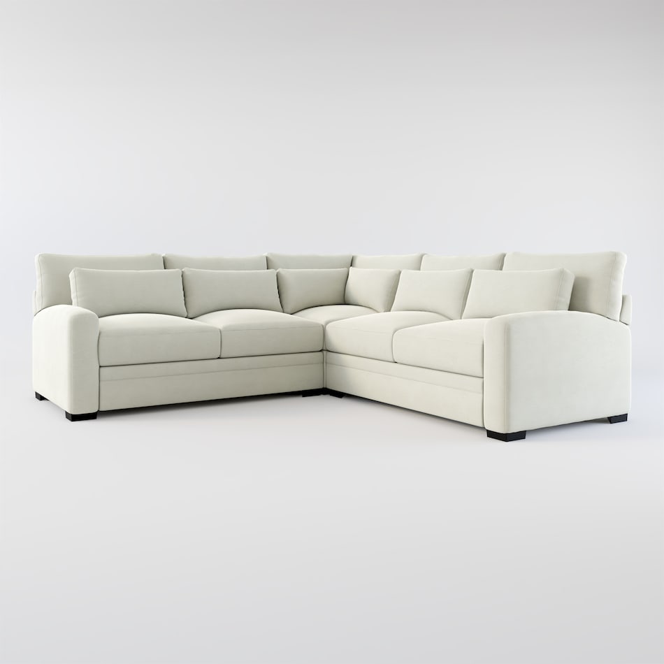 Winston 3Piece Sectional American Signature Furniture