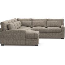 winston gray  pc sectional   