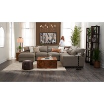 winston gray  pc sectional   