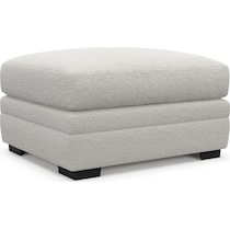winston gray ottoman   