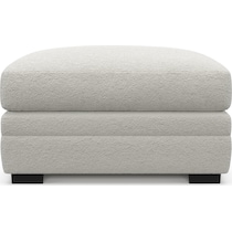 winston gray ottoman   