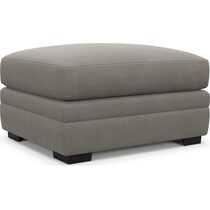 winston gray ottoman   