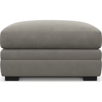 winston gray ottoman   
