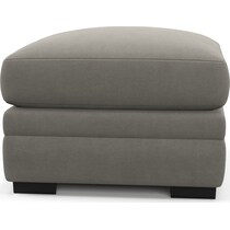 winston gray ottoman   