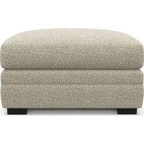 winston gray ottoman   