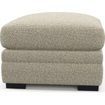 winston gray ottoman   