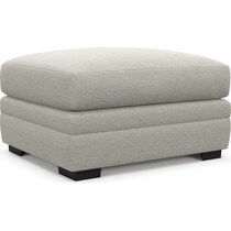 winston gray ottoman   
