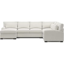 winston gray sectional   