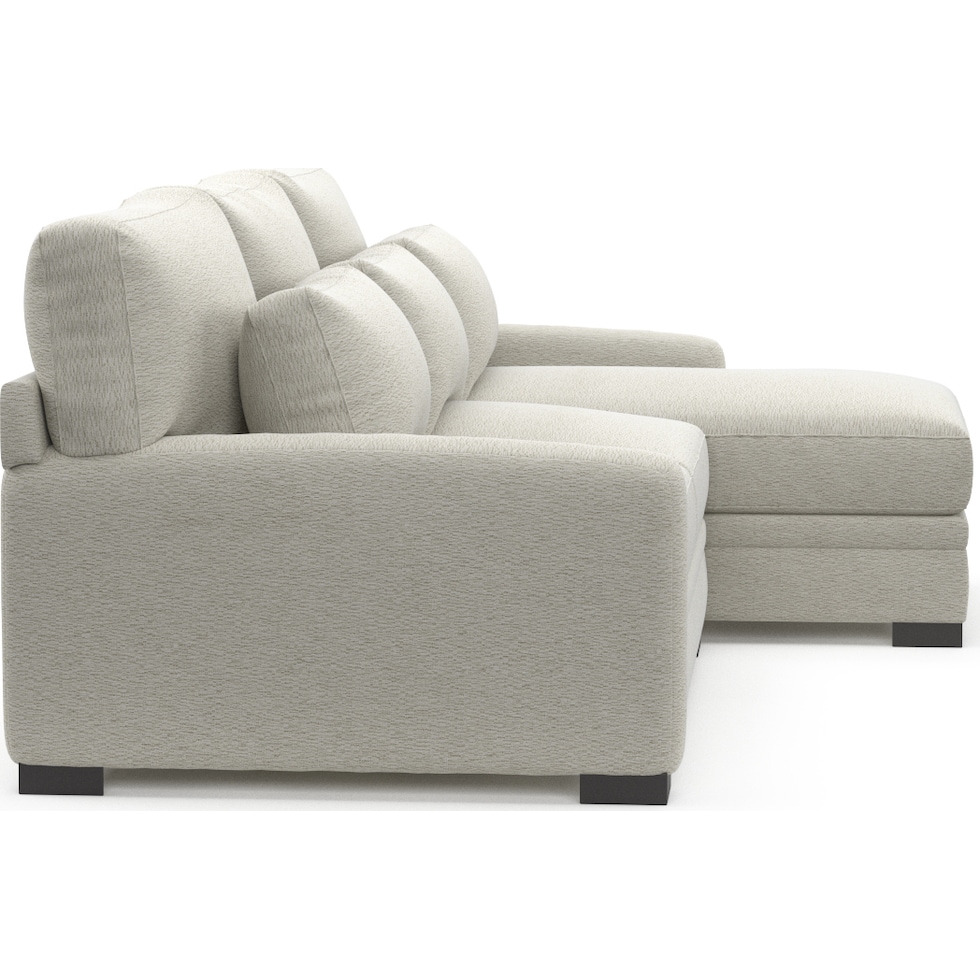 winston gray sectional   