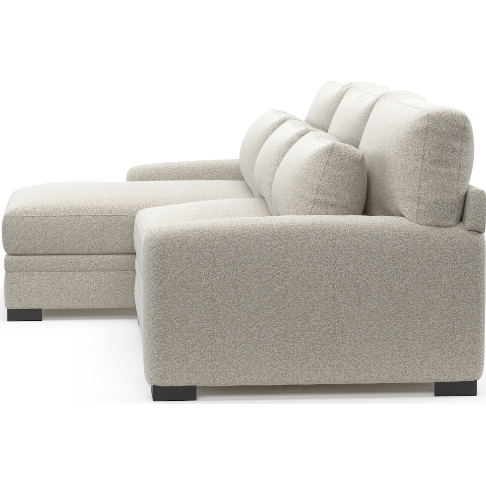 winston gray sectional   