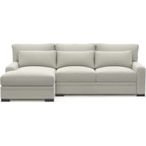 winston gray sectional   