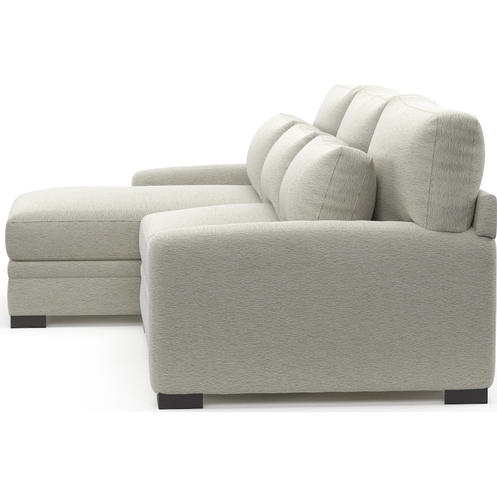 winston gray sectional   