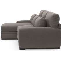 winston gray sectional   
