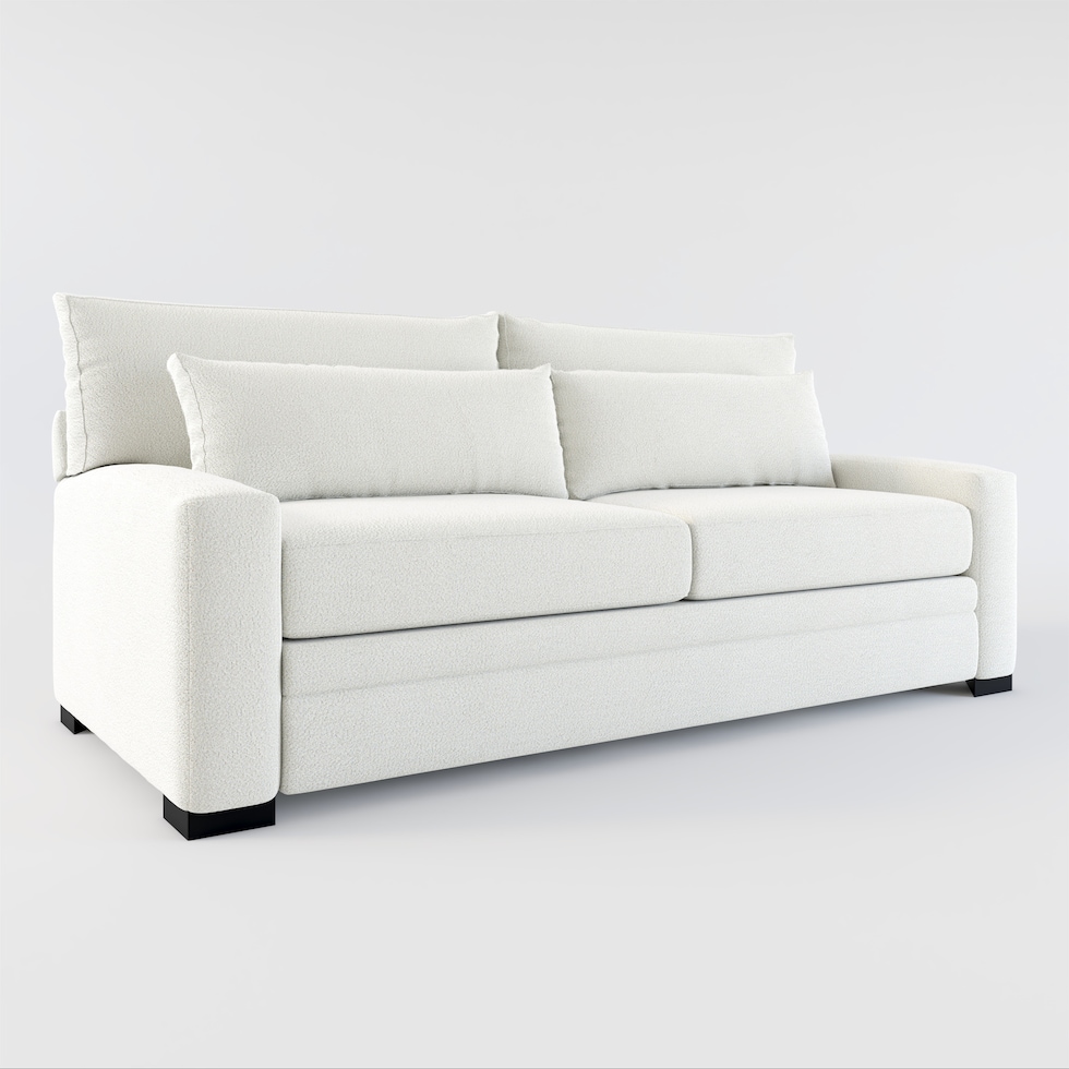 winston gray sofa   