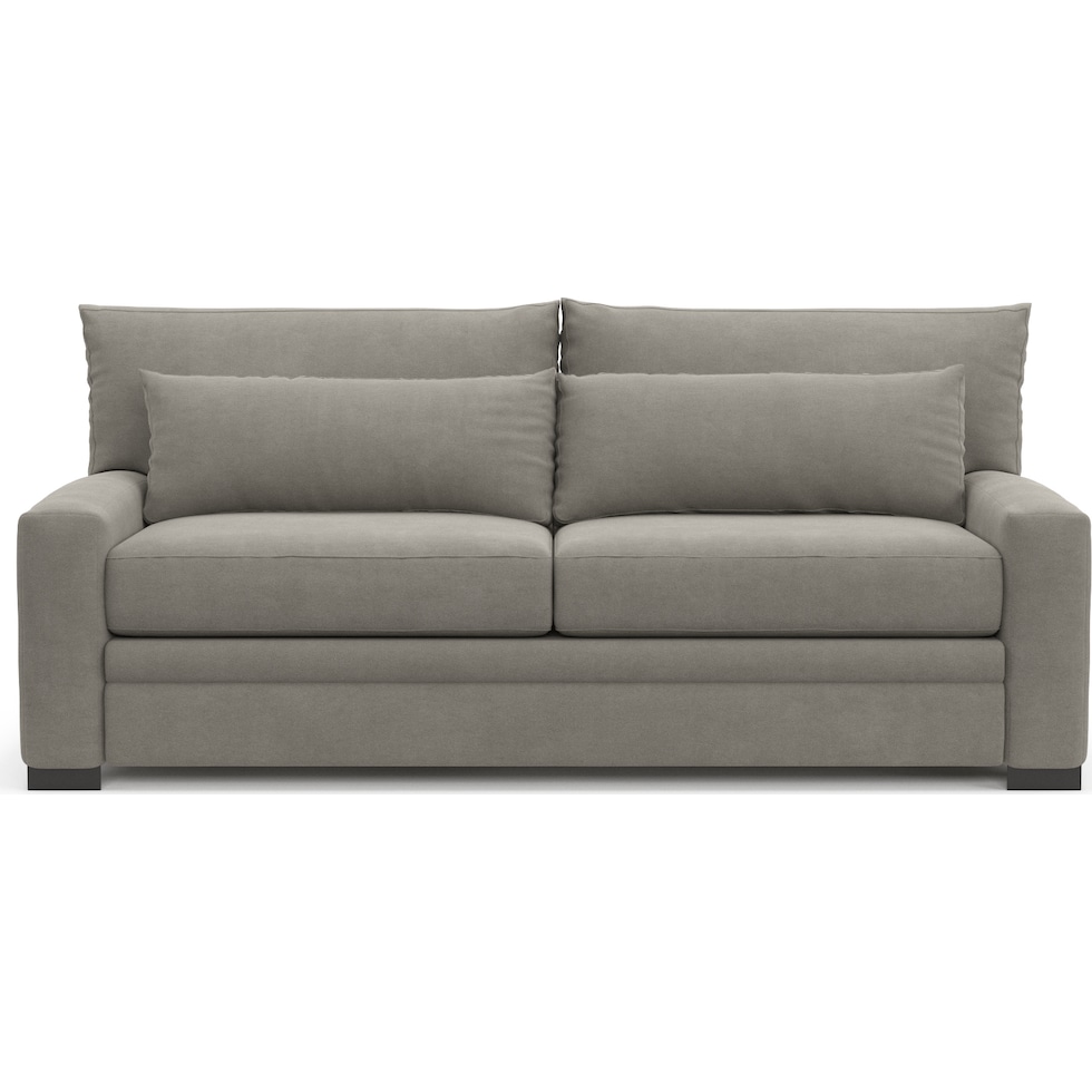 winston gray sofa   