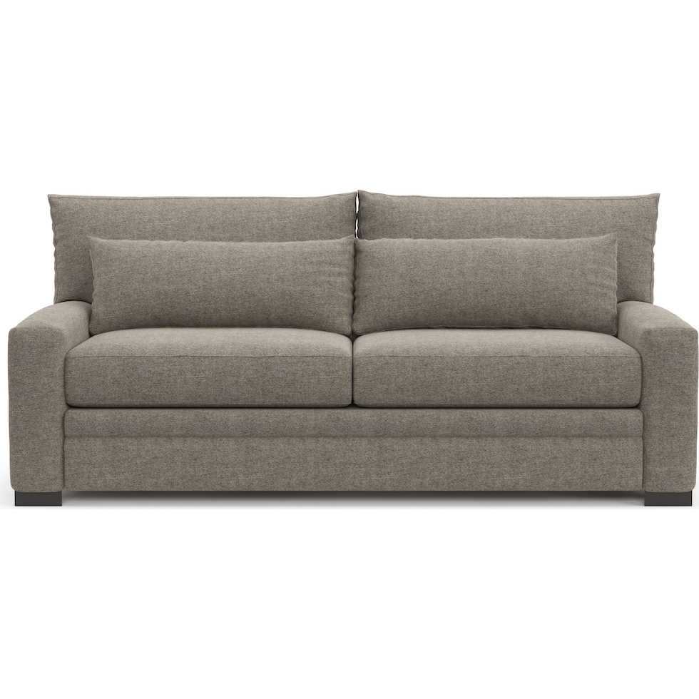 winston gray sofa   