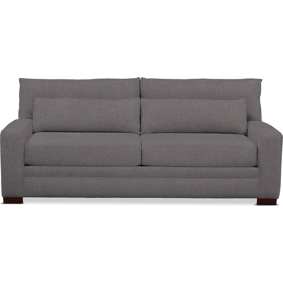 winston gray sofa   