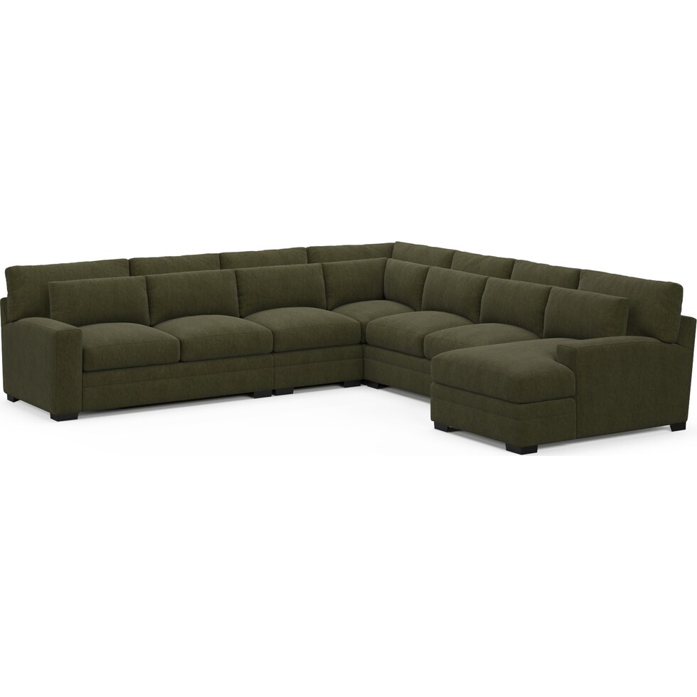winston green sectional   