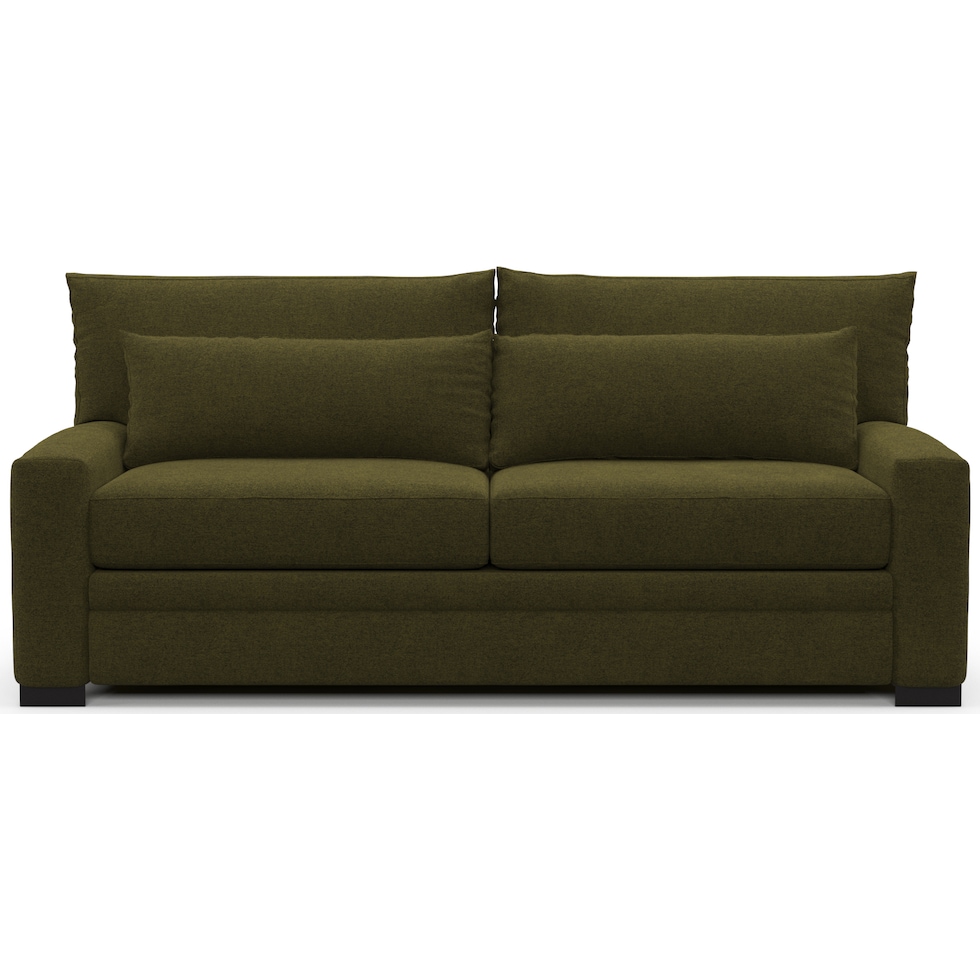 winston green sofa   