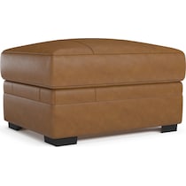 winston light brown ottoman   