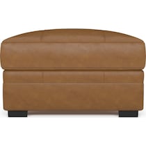 winston light brown ottoman   