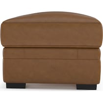 winston light brown ottoman   