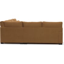 winston light brown sectional   