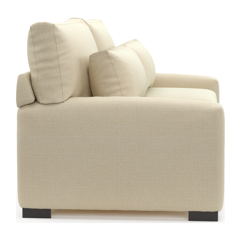 winston light brown sofa   