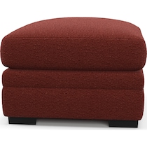 winston red ottoman   