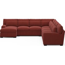 winston red sectional   